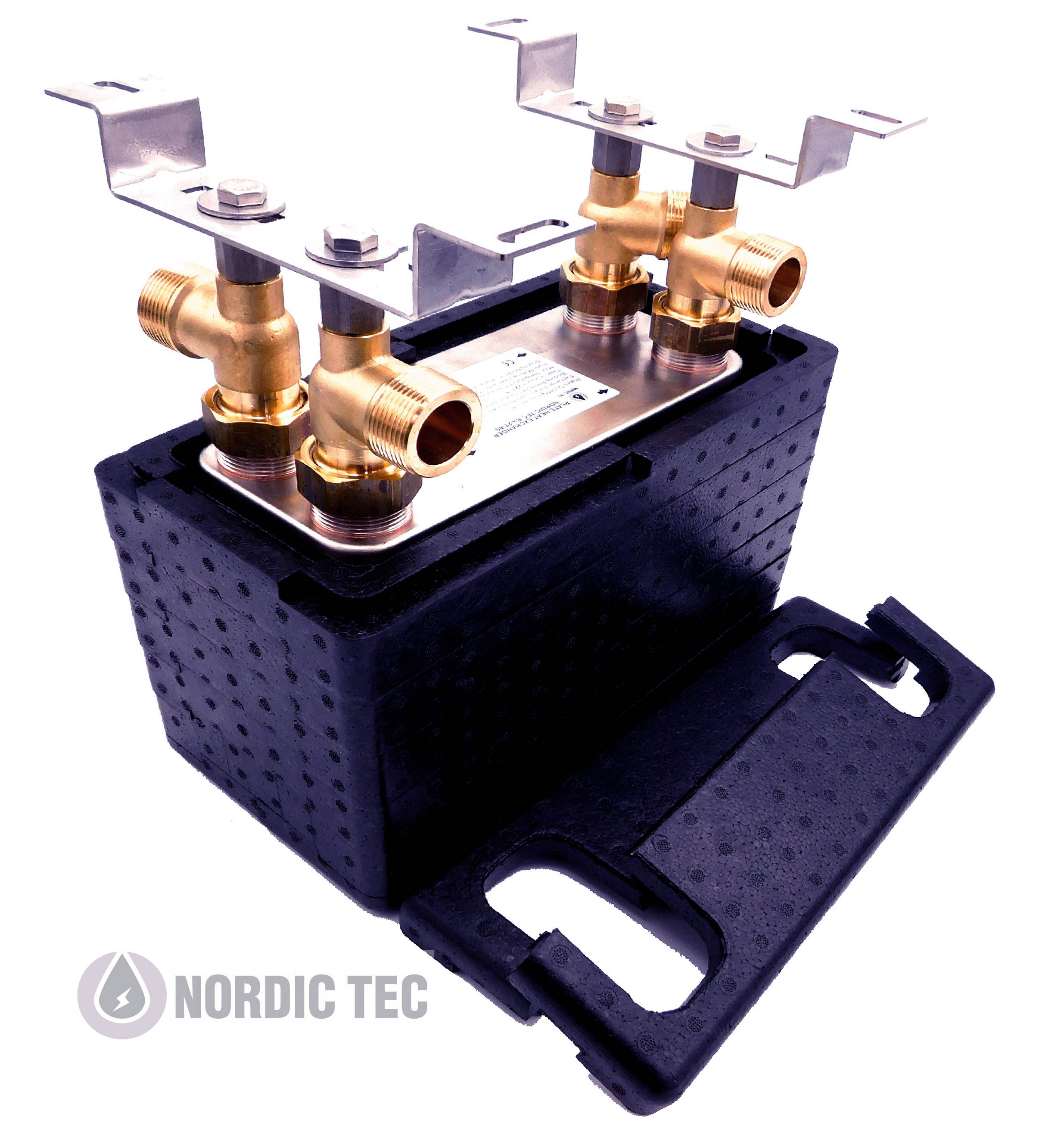 Échangeur de chaleur - ensemble complet pour chaudières à granulés de 20 kW Nordic Tec